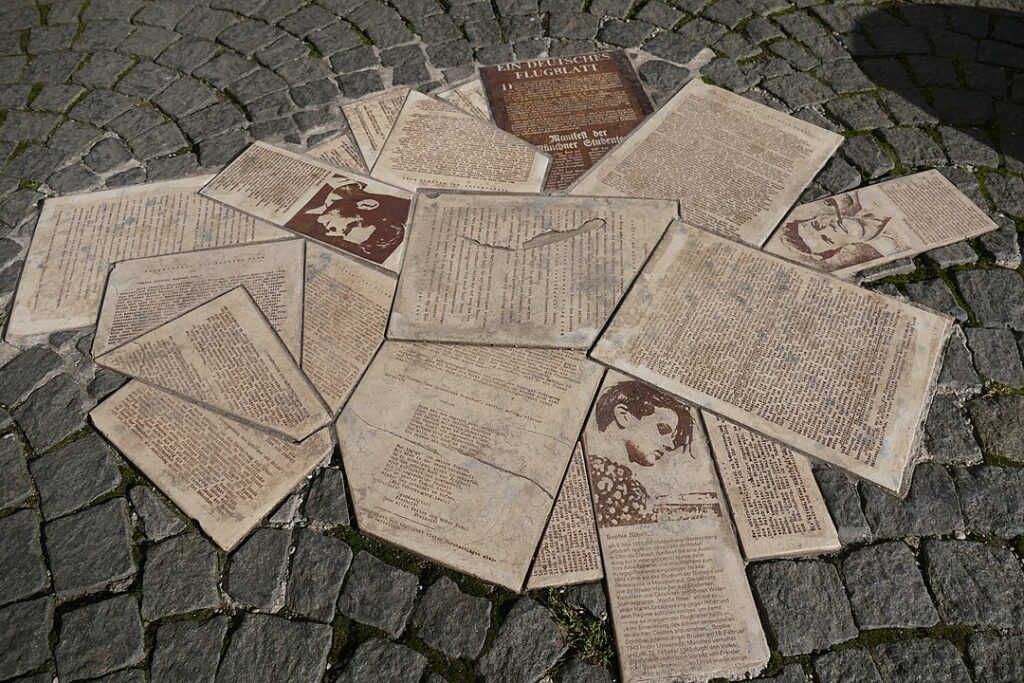 Memorial to Hans and Sophie Scholl