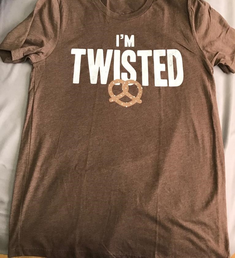 I'm twisted pretzel T-shirt